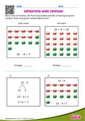 Subtraction Word Problems