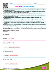 Spelling Pattern