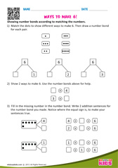 Ways to make 6