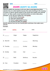 Identify the Adverbs